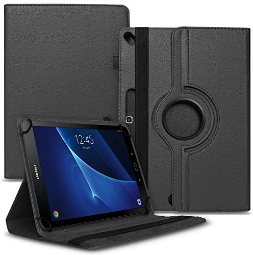 Tablet Schutz Hülle kompatibel für Samsung Galaxy Tab A6 10.1 2016 aus hochwertigem Kunstleder mit Standfunktion 360° Drehbar Cover Case