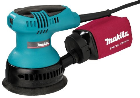 Makita BO5031K 5 Random Orbit Sander, variable speed, with Tool Case