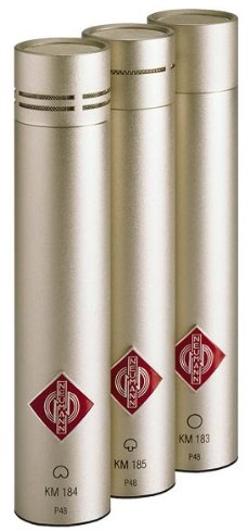 Neumann KM185STEREOSET - Km185 stereo set microfono cardioide nichel