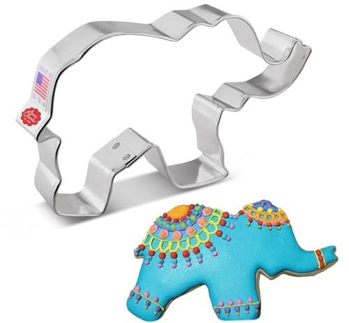 Keksausstecher Elefant - 13,3 cm - Ausstechformen von Ann Clark USA