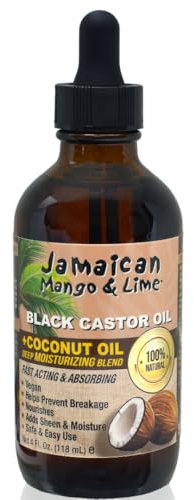 Jamaican Mango & Lime Black Castor Oil Coconut 4oz