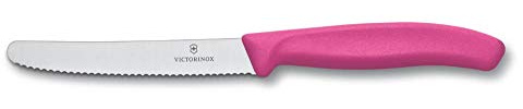 Victorinox Swiss Classic Universalmesser mit runder Spitze, rosa Griff