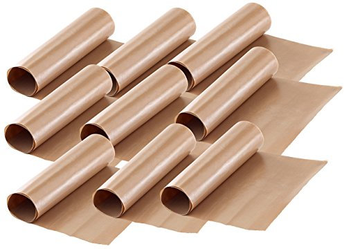 Feuilles de papier cuisson antiadhésif réutilisables pour four - x9 [Rosenstein & Söhne]