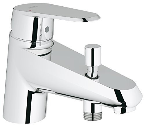 GROHE Eurodisc Cosmopolitan - Wannen/Brausearmatur (wassersparend, monoblock-Einbau, energiesparend), chrom, 33192002