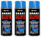 Deco Color 3er Sparpack 400ml Bremssattellack Bremssattel Farbe blau 25352