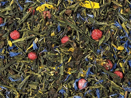 aromatisierter Grüntee & halbfermentierter Tee - ROYAL STAR - Pfirsich-Note - 1KG