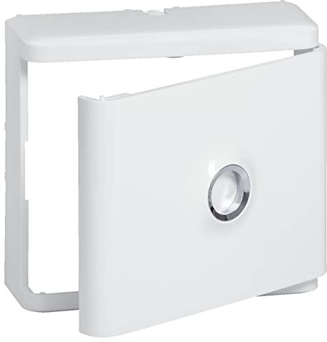 Habillage + porte blanche pour platines de branchement DRIVIA - Blanc RAL 9003