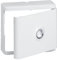 Habillage + porte blanche pour platines de branchement DRIVIA - Blanc RAL 9003