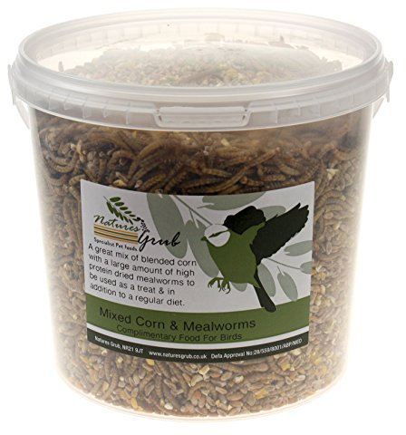 Nature's Grub Gemischter Mais mit Mehlwürmern, 1,6 kg