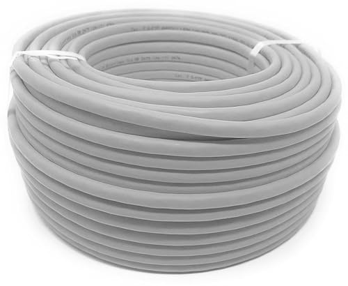 Techly Professional 022588 Matassa S/FTP Cavo Cat.6 CCA 100m Rigido Grigio Grigio