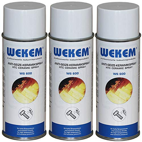 Wekem 3er Sparpack 400ml Keramikspray WS600