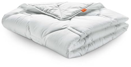 sleepling Sommerdecke 135x200 cm, leichte Sommer Bettdecke, Komfort 100 | Dünne Sommerbettdecke, 100% feine Mikrofaser, Füllung HCS-Faserkugeln, Decke 135 x 200 cm, Made in Germany, OEKO-TEX