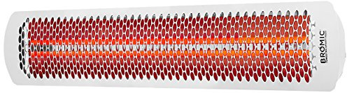 Bromic Smart-Heat Tungsten Electric 4000W Radiant Patio Heater, White, Model BH0420012