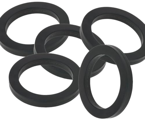 Schläfer 183410 | Hydraulische Flachdichtungen aus Gummi 3/4 x 3 mm, Gummidichtungen 3 mm, Gummidichtungen für Wasserhähne, Dichtung aus Wasserhahn Packung 5Stk.