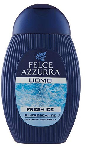 Felce Azzurra Man Duschgel Fresh Ice 2 in 1 - Duschgel mit Menthol für den frischen Duft - 1er Pack (1x 250 ml)