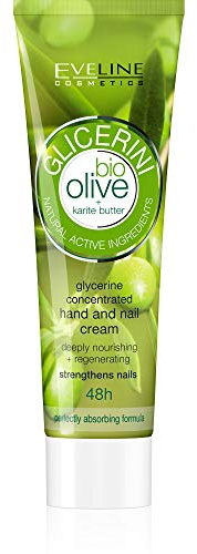 GLYCERINE HAND AND NAIL CREAM BIO OLIVE + KARITE BUTTER
