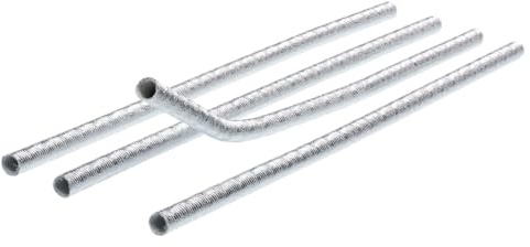STOP&GO Marderabwehr Hochtemperatur-Schutzschlauch Ø12,50 mm, 4 x 0,50m