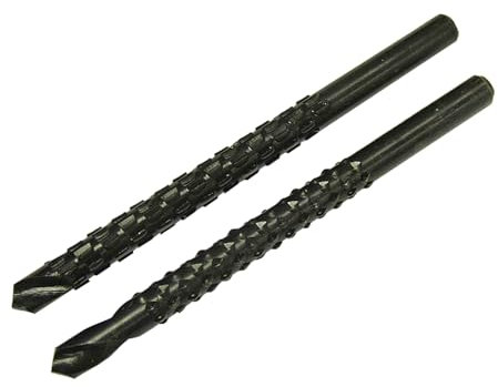 Faithfull RRASPS 6.5 x 90mm Drill Saw Rasp and File Bits