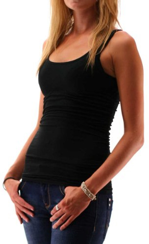 ENDAST Kvinnor Onllive Love Long Tank Noos Top