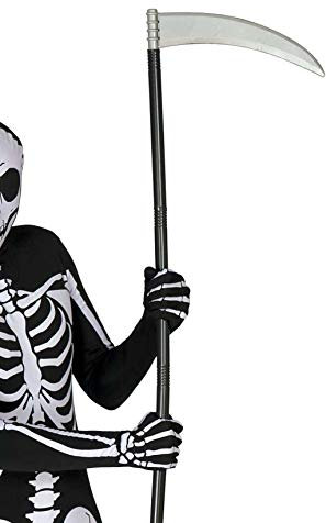 Guirca- Falce Smontabile 110 cm, Colore Nero/Grigio, Taglia Unica, 18514