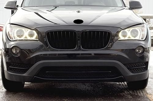 Kühler- Sport- Front- Rippen- Grill Schwarz Matt Eintragungsfrei Set