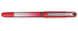 Uni-Ball UB-185S 0.5mm Tip Micro Point Eye Needle Stainless Steel Pen - Red (Pack of 14)