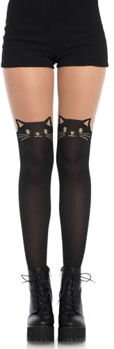 Leg Avenue Collant Opaque Chat Noir