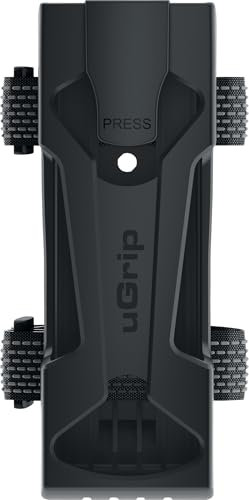 ABUS Schlosstasche ST 5700 uGrip Bordo - Halter für den sicheren Tranport des Faltschlosses Bordo 5700K/80, Schwarz