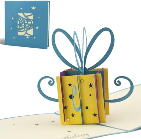 3D Pop-Up Karte zum Geburtstag, Geburtstagskarte, Glückwunschkarte, Gutschein, Glückwunsch Karte, Grußkarten, Geschenkkarte, 3D G02