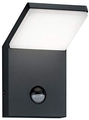 Trio Leuchten LED Außenleuchte Pearl 221169142, Druckguss Aluminium anthrazit, 1x 9 Watt, Schwarz