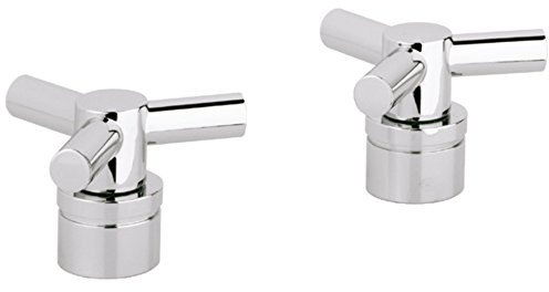 GROHE Atrio - Kreuzgriffe (1 Paar, langlebige Oberfläche), chrom, 18026000