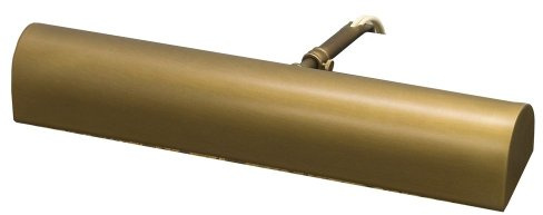 House of Troy T14-76-CA Classic Traditional 2LT 14IN Picture Light, Weathered Brass Finish