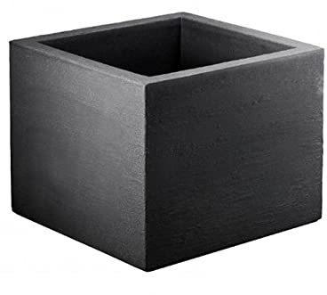 Lippert Pflanzkübel Kubus quadrat ca. 50 x 50 x 42 cm anthrazit