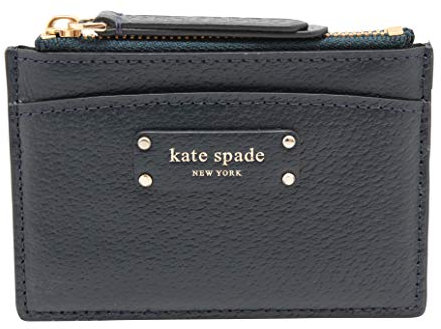 Kate Spade Small Zip Card Holder Tuscansun Wallet Coin Purse Business Credit Card Holder Case Petro Blue