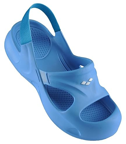 Arena Softy Hook, Scarpe da Spiaggia e Piscina Unisex-Bambini, Blu (Turquoise/Eolia 077), 26/27 EU