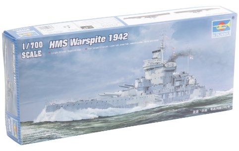 Trumpeter 005795-1/700 HMS Warspite Schiff 1941