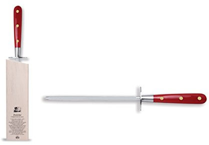 Coltellerie Berti - Insieme - Affilatoio - Ceppo magnetico + coltello cucina forgiato (brevettato)