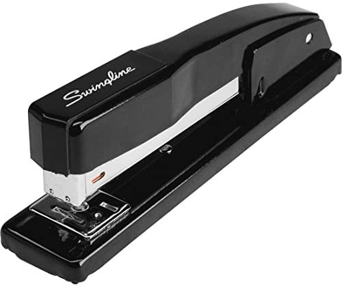 Swingline Stapler, Commercial Desk Stapler, 20 Sheets Capacity, Black (44401)