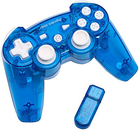 PDP Manette sans fil rock candy pour ps3 - modèle bleu