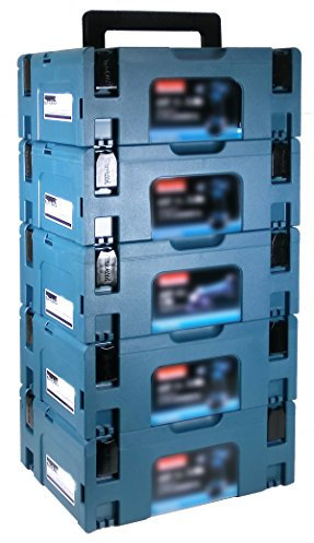 Makita Makpac 2 Transportbox Systemkoffer 5er Set