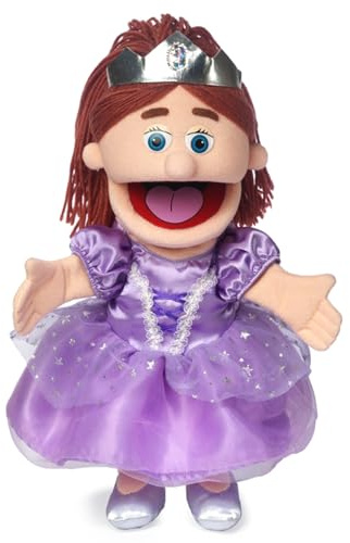 ''Princess'', 14In Glove Puppet, Peach -Affordable Gift for your Little One! Item #DSPU-SP3903 by Silly Puppets