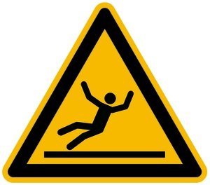 LEMAX® Warnschild, Warnung vor Rutschgefahr W011 DIN EN ISO 7010 Kunststoff gelb/schwarz, 200mm