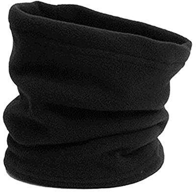 Bluelans® Polar Fleece Rundschal Schlauchschal Schwarz - Perfekt als Windstopper, Nackenwärmer, Halswärmer, Kopftuch, Schlauchtuch und Mütze verwendbar
