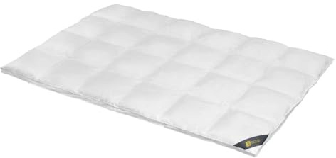 Spessarttraum Daunendecke 135x200 cm Winter extra warm | 100% Gänsedaunen | 800g Füllgewicht | Allergiker geeignet (Nomite) | Oeko-TEX | Made in Germany