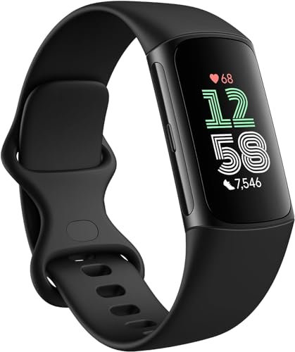 Google Fitbit Charge 6 Activity Tracker with 6-months Premium Membership Included, 7 days battery life and Google Wallet and Google Maps