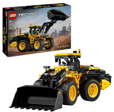 LEGO Technic Volvo L120 Electric Radlader - Baufahrzeug-Spielzeug mit Knicklenkung und beweglicher Schaufel - Geburtstagsgeschenk für Jungen ab 9 Jahren - 42209