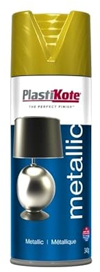 SuperGift.com 400ml, Metallic Spray Paint (1, Brass)