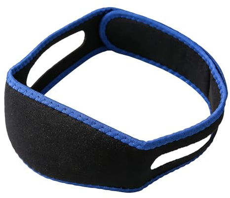 Anti-snarkning hakremmar, hjälpmedel mot snarkning, justerbar chin strap, snarkstopp snarklösning, anti-sömn mun andas, för män kvinnor