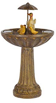 Smart Garden Solar Duck Family Umbrella Fountain