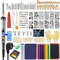 TWBEST 80W Brandmalerei Lötkolben Set,108pcs Brandmalerei Brandmalkolben Set,Lötkolben Kit Holzbrenner Set,LED Anzeige,Lötkolben Holz,Brandmalerei Lötkolben Set mit Buchstaben und Farbige Buntstifte